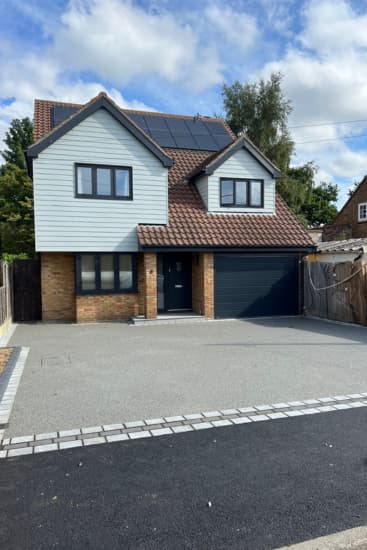 House And Driveway